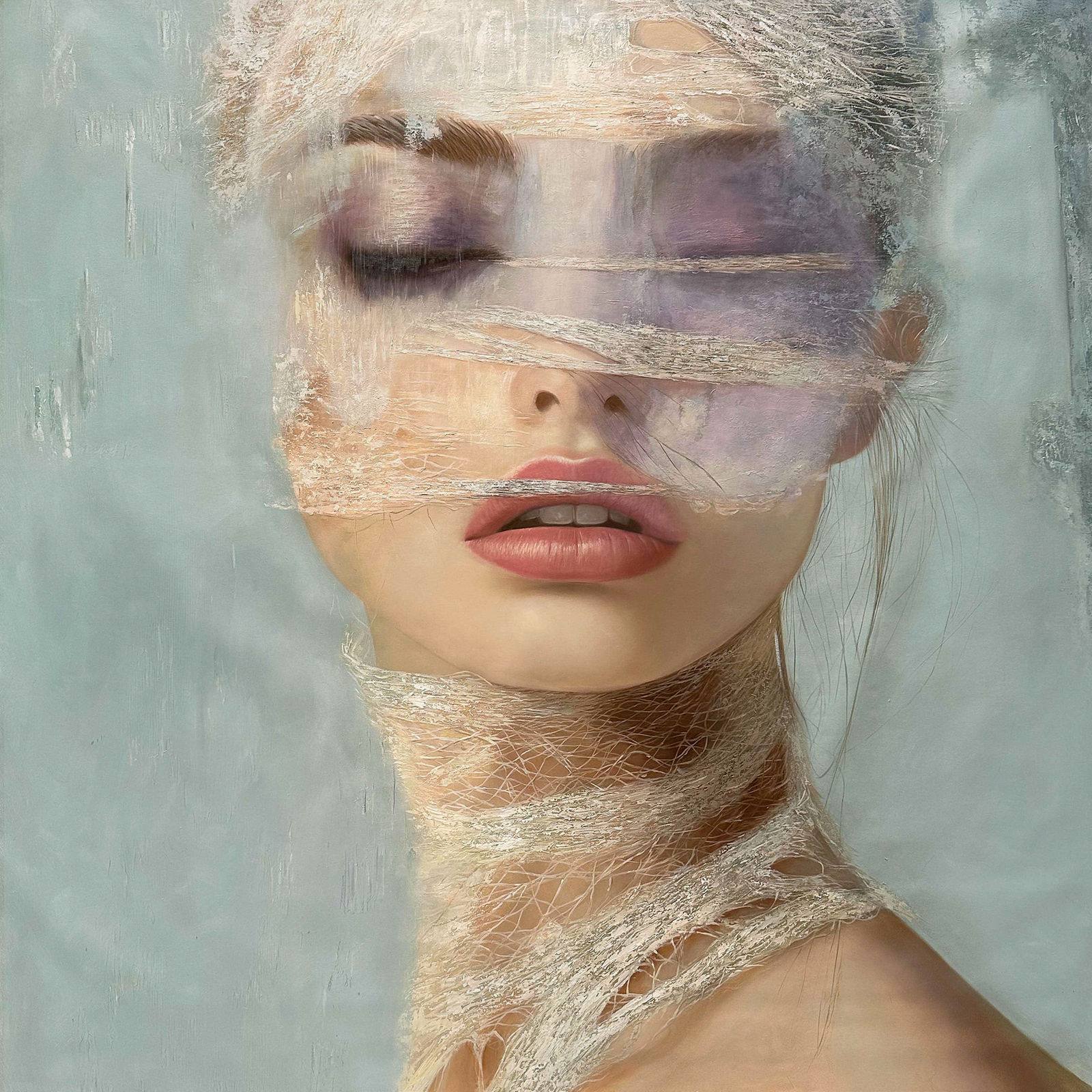 Chrysalis, painting by Jehan Legac